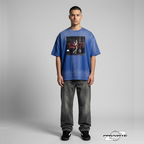 FOUND FOOTAGE TEE BLUE