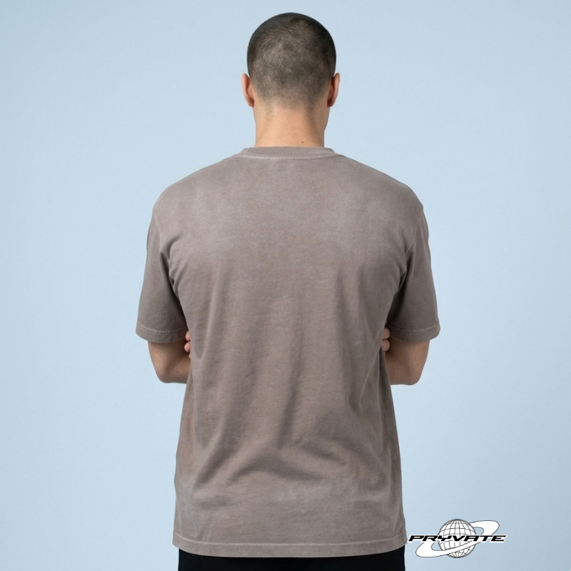 FOUND FOOTAGE TEE LIGHT BROWN
